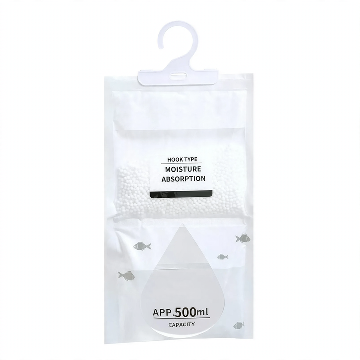 Hanging Dehumidifier Bag Against Moisture and Mold