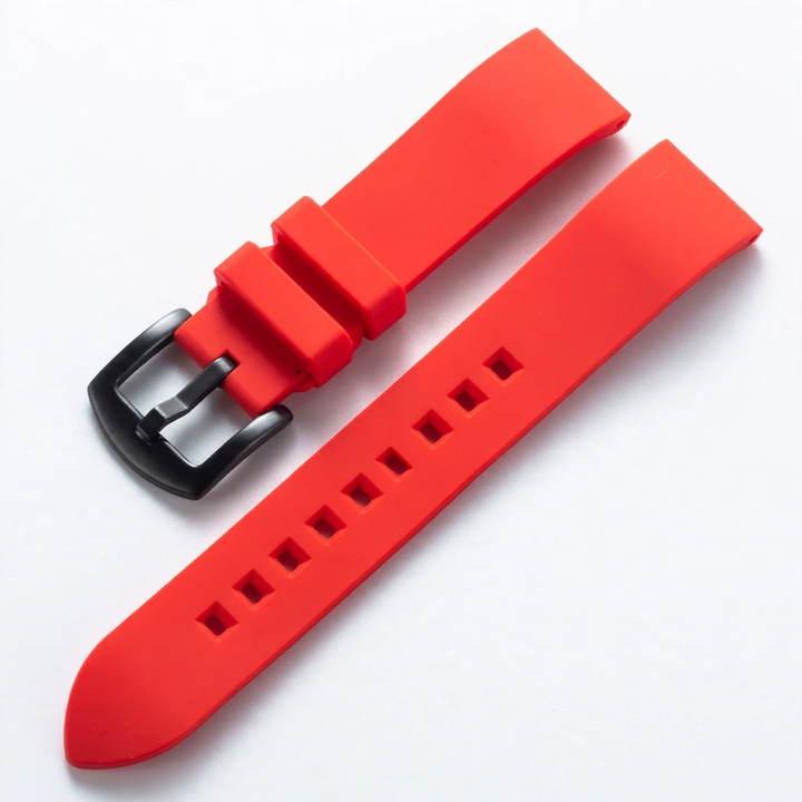 Silicone wristband for smartwatch, textured