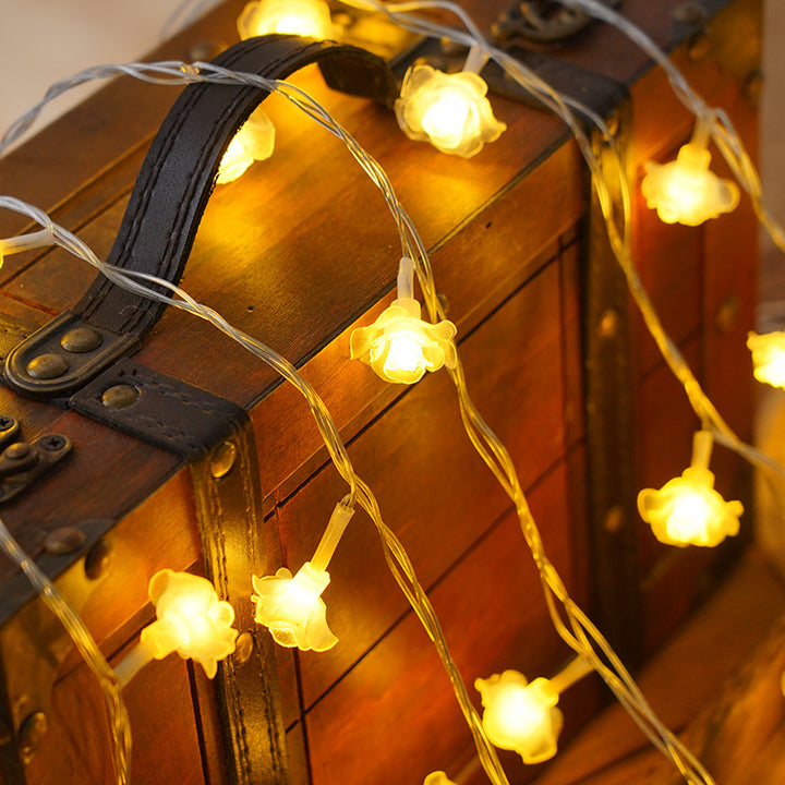 LED string lights for atmospheric decoration