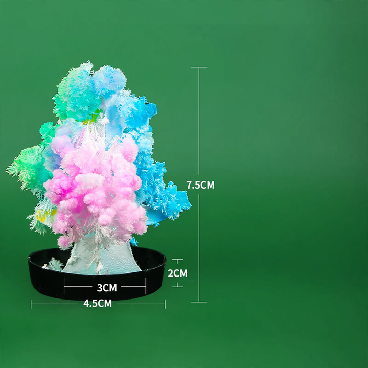 Crystal Christmas tree to grow yourself, 15 cm