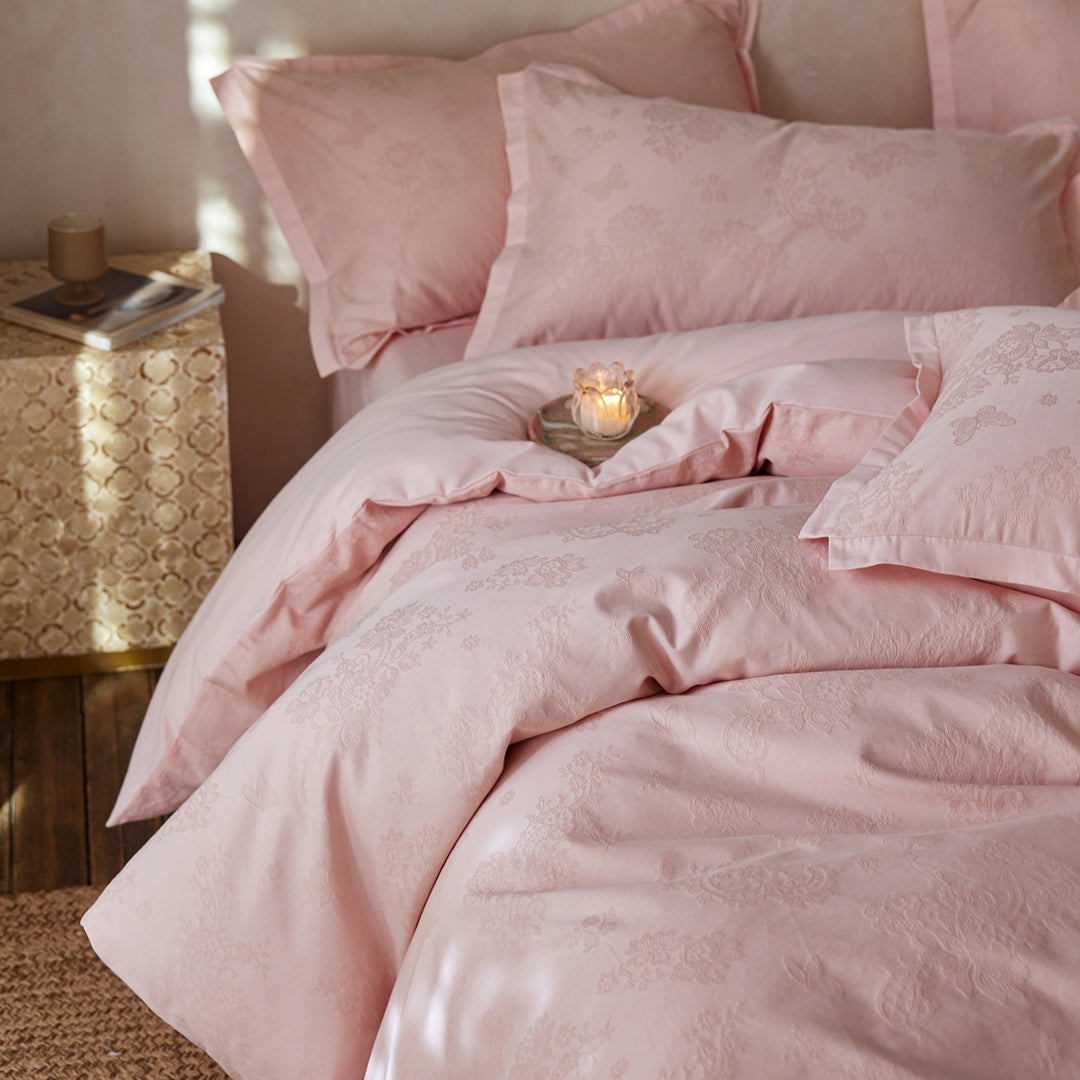 Warm bedding set, long staple cotton, brushed, 4-piece