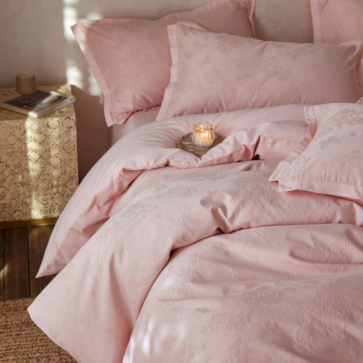 Warm bedding set, long staple cotton, brushed, 4-piece