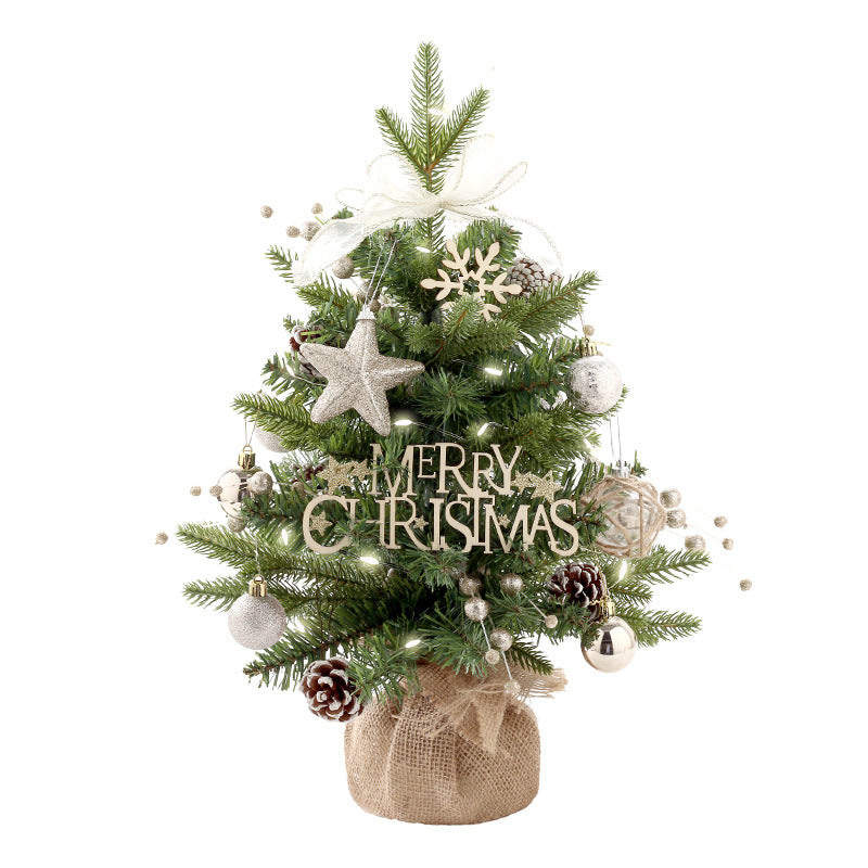 Mini Christmas tree with music box, 50 cm
