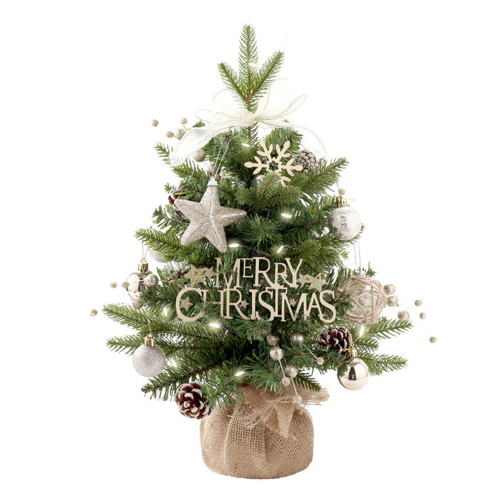 Mini Christmas tree with music box, 50 cm