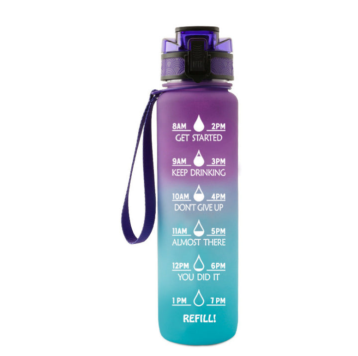 Tritan sports bottle, 1000 ml, heat resistant