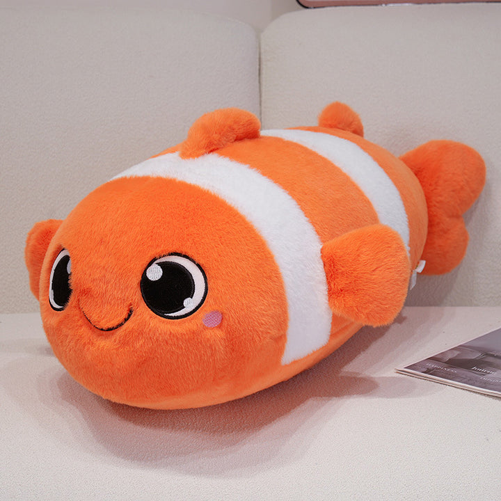 Clownfish cuddle pillow, 40–100 cm