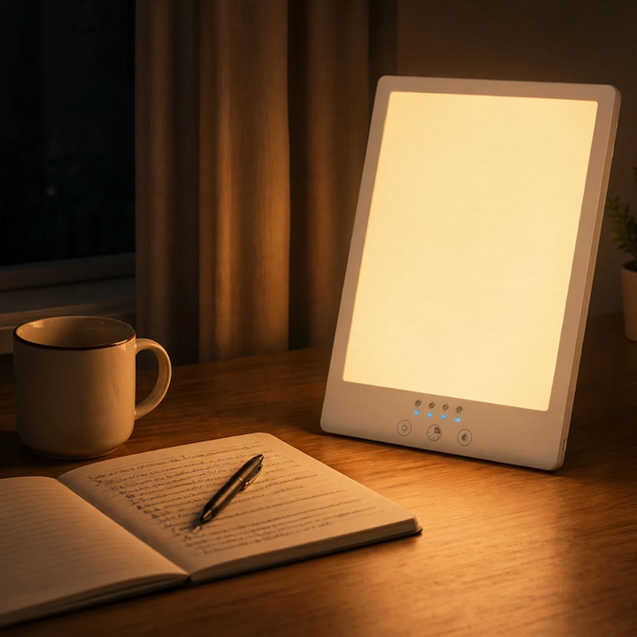 LED light therapy lamp, 249x178x10mm