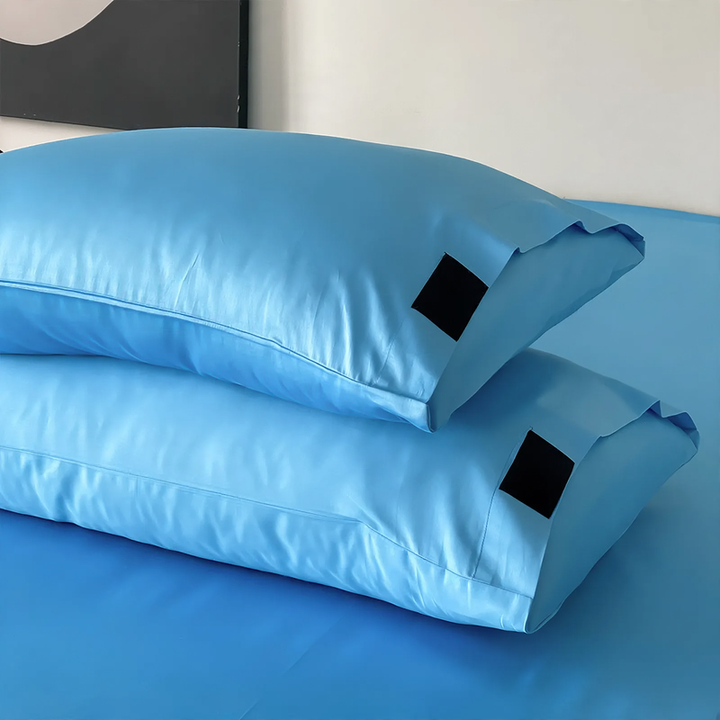 Pillowcase made of long-staple cotton, antibacterial