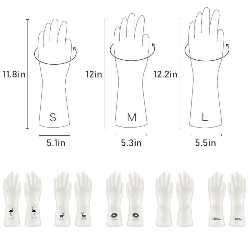 Household Dishwashing Gloves (10 Pairs) | Bowlift