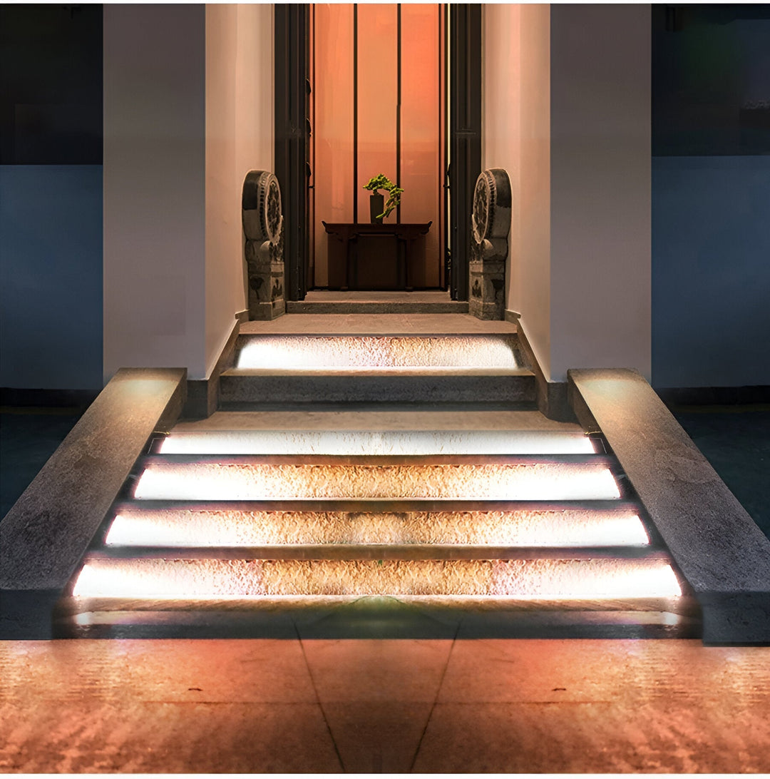 BowLift | 2-Pack Triangular Solar Step Lights – IP67 Waterproof LED Outdoor Garden Lights
