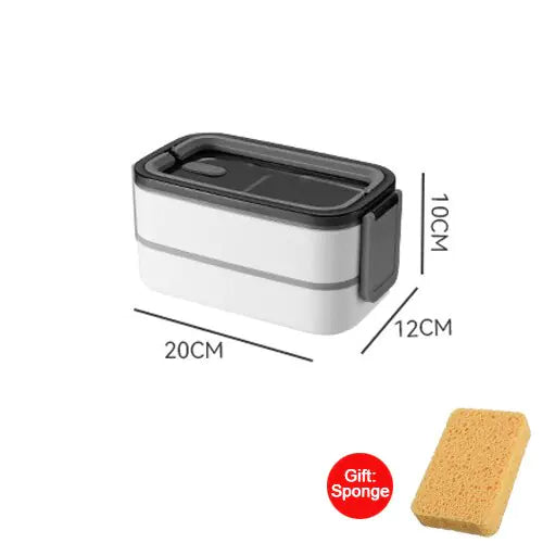 BowLift | 2-Tier Stainless Steel Bento Lunchbox - MealMate