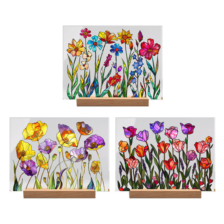 BowLift | Painted Colorful Flower Pattern Decor