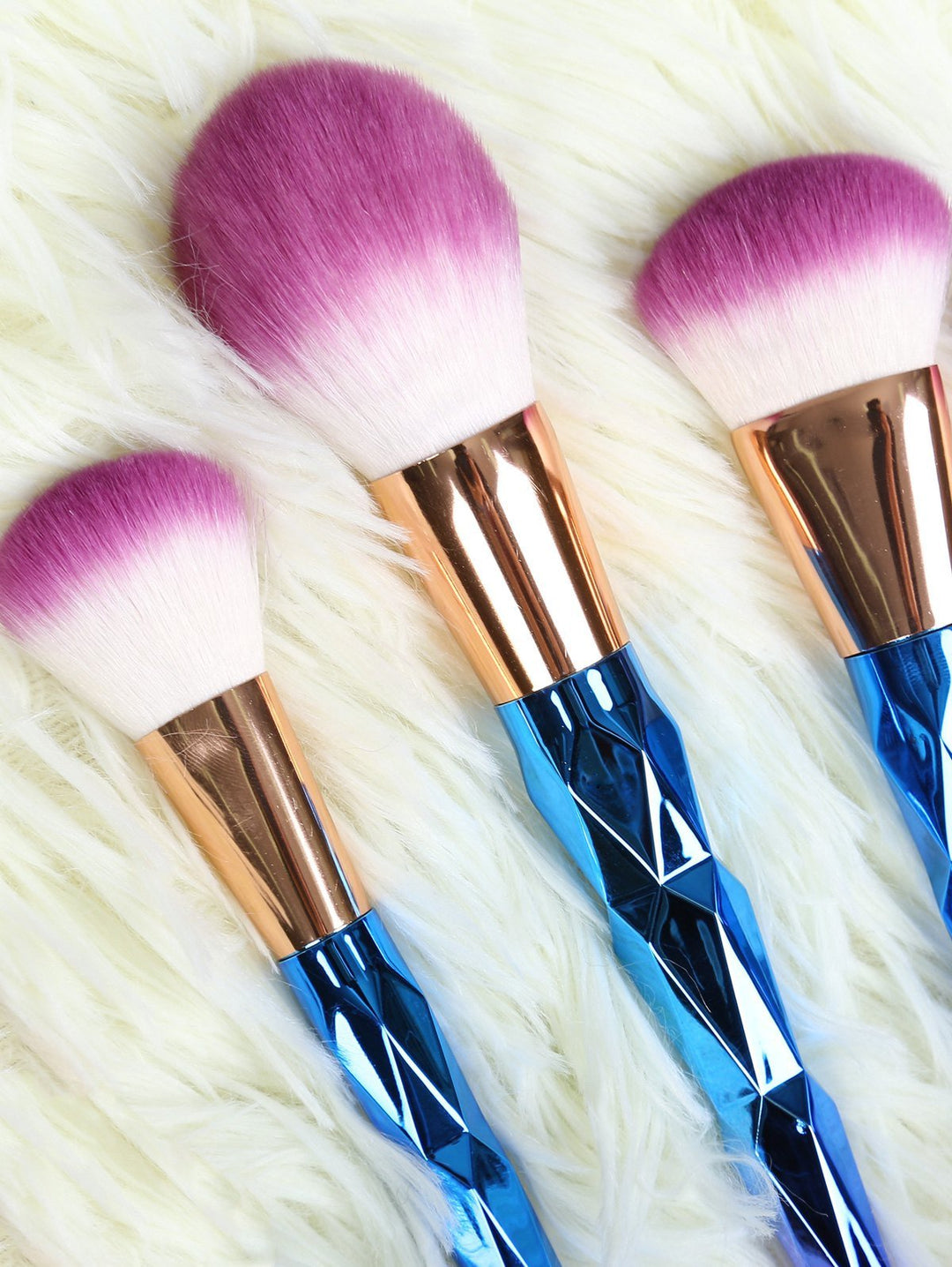 Rainbow Unicorn Brushes - 7 Piece Set | Bowlift