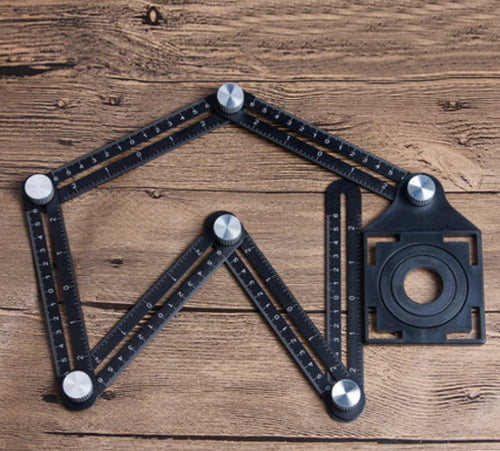 BowLift | Multi-Angle Measuring Ruler with 6 Foldable Sides, For Handymen, Builders, Craftsmen, Carpenters, Roofers and More