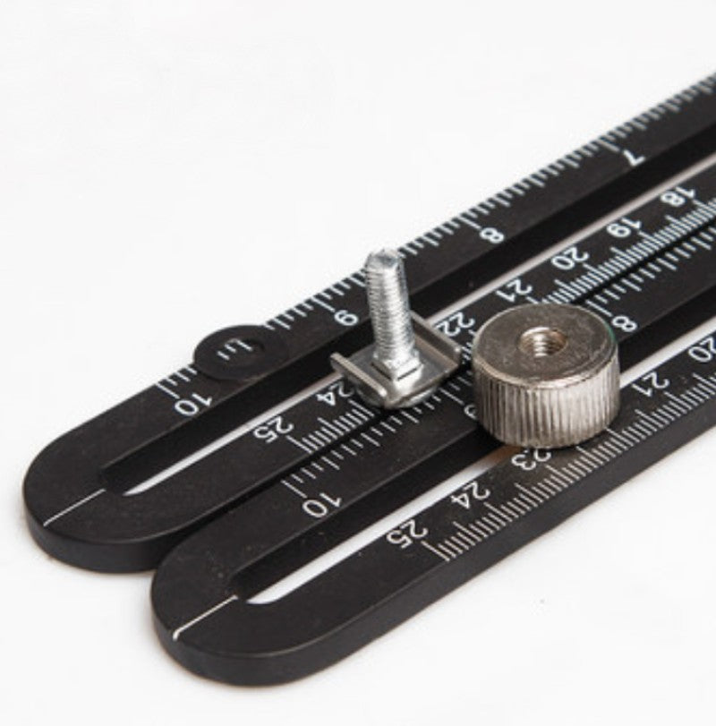 BowLift | Multi-Angle Measuring Ruler with 6 Foldable Sides, For Handymen, Builders, Craftsmen, Carpenters, Roofers and More