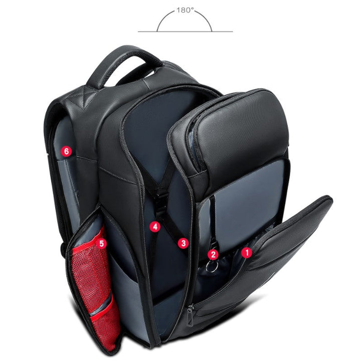 BowLift | Large Capacity Business Backpack, with Insulation Pocket, Multiple Compartments, Waterproof Design, 180¬∞ OpeningÔºåfor Work, School, Commute & More