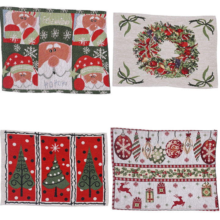 Christmas-Themed Decorative Table Runner Bowlift