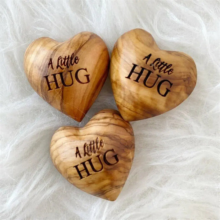 BowLift | Pocket Hug Wooden Heart Token