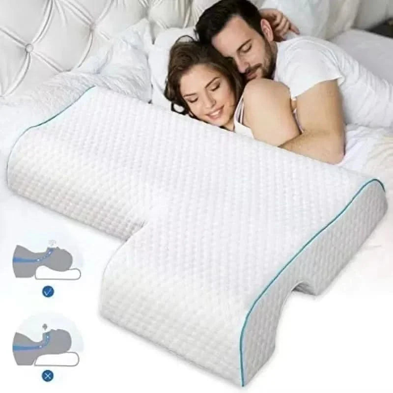 BowLift | CouplePillow – Memory Foam Pillow for Comfortable Cuddling
