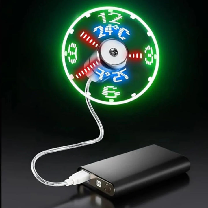 BowLift | TimeGlow Clock Fan