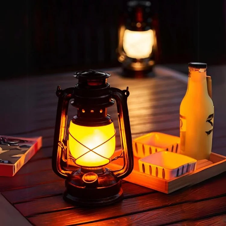 FlamaGlow - Rechargeable Camping LED Lantern Bowlift