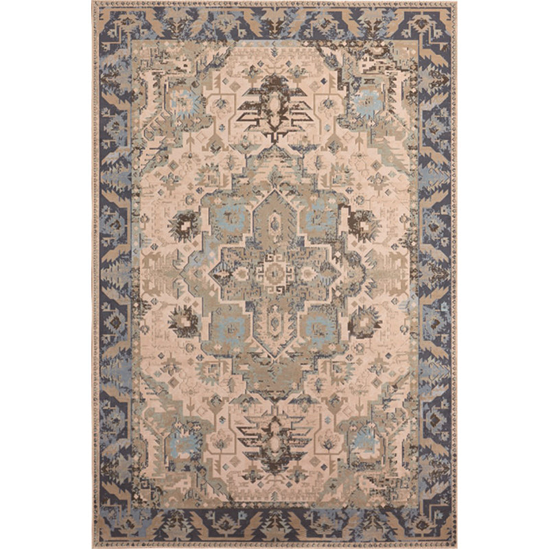 BowLift | Unusual diamond patterned rug Multicolored Moroccan rug Polyester pet-friendly stain resistant non-slip rug for the living room
