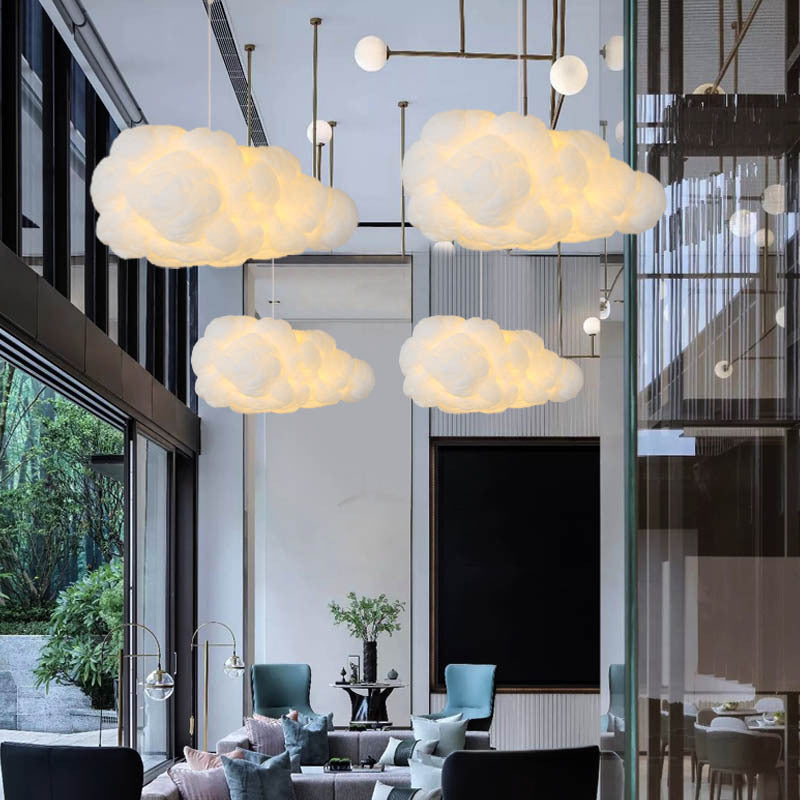 BowLift | Stylish ceiling lamp with two shades in white color