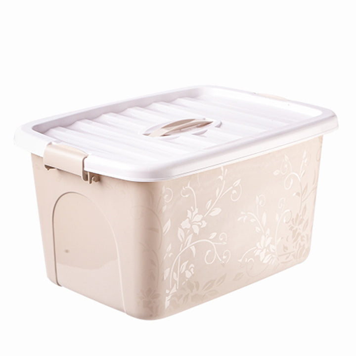 Ladies decorative storage box with practical lid Bowlift