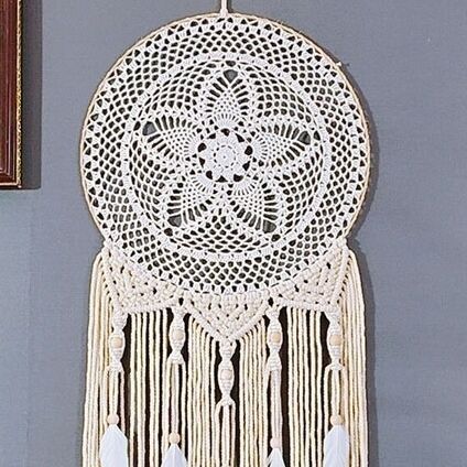 Home Decor Macrame Tapestry Bowlift