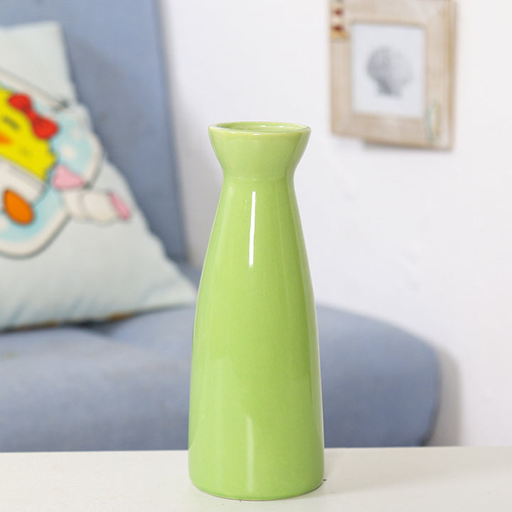 Modern Minimalistic Ceramic Flower Vase Bowlift