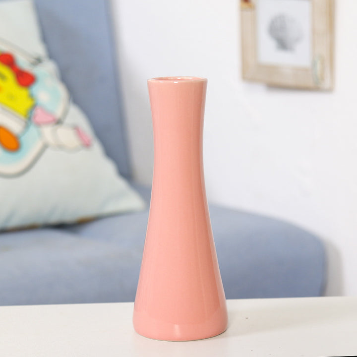 Modern Minimalistic Ceramic Flower Vase Bowlift