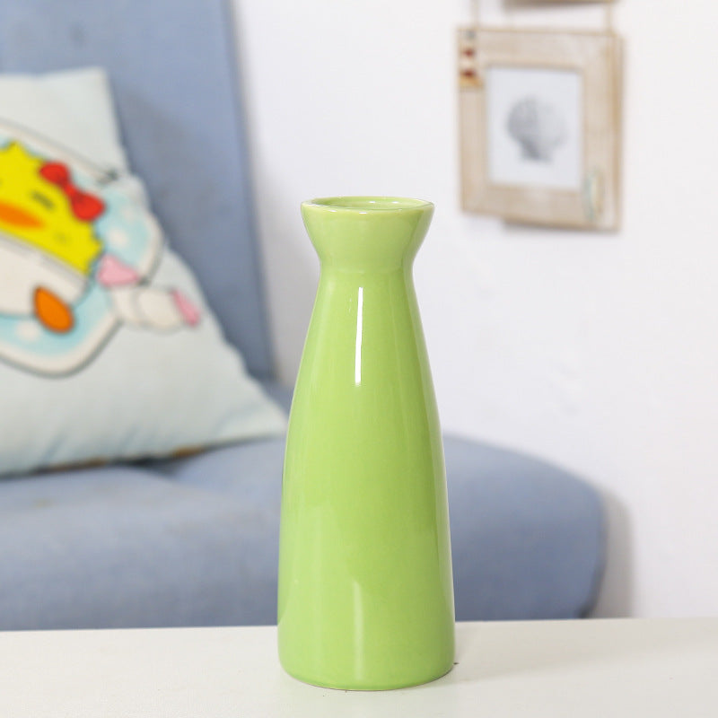 Modern Minimalistic Ceramic Flower Vase Bowlift