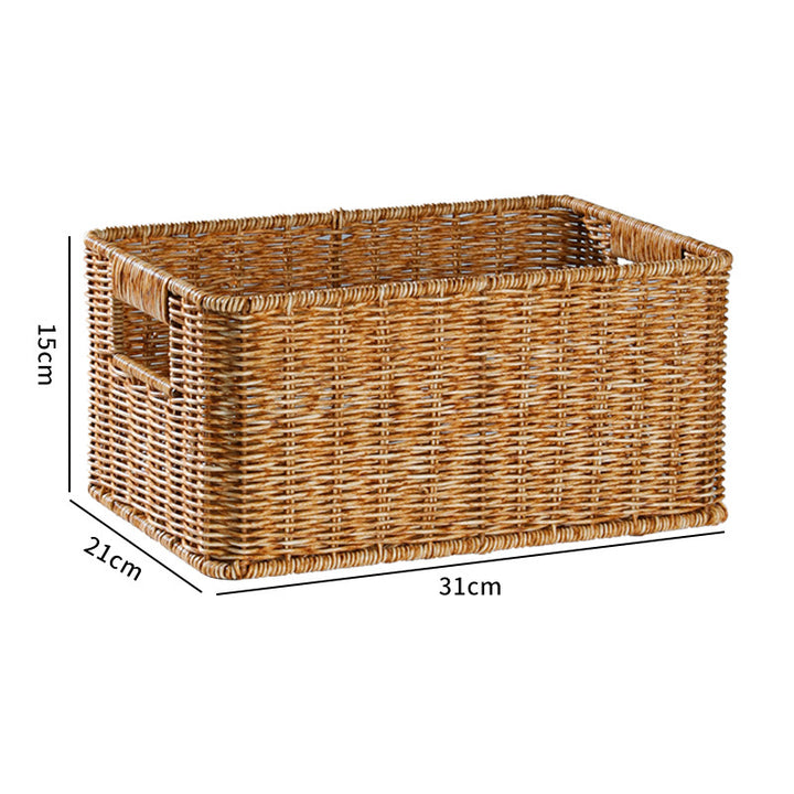 Handcrafted Woven Storage Organizer Bowlift