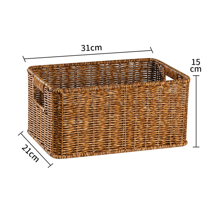 Handcrafted Woven Storage Organizer Bowlift