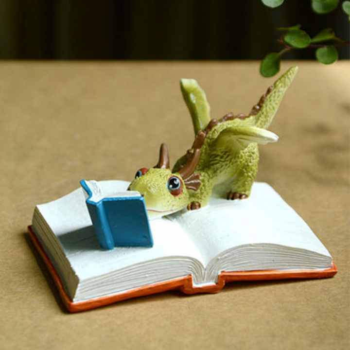 BowLift | Mini Cute Dragon Statue Decoration