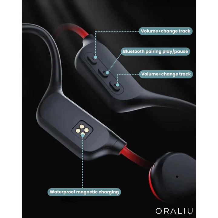 BowLift | Bone Conduction Headphones – Safe & Wireless for Running & Cycling