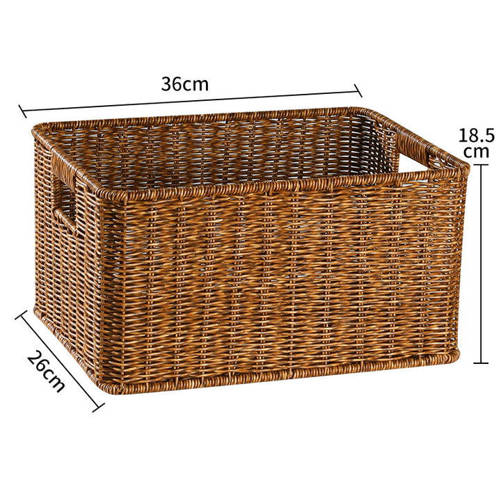 Handcrafted Woven Storage Organizer Bowlift