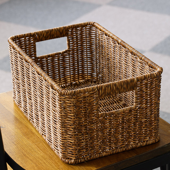 Handcrafted Woven Storage Organizer Bowlift