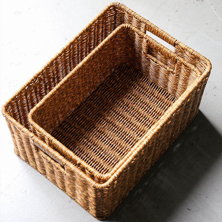 Handcrafted Woven Storage Organizer Bowlift