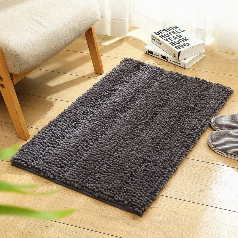 Textured Microfiber Kitchen Mat Set Bowlift