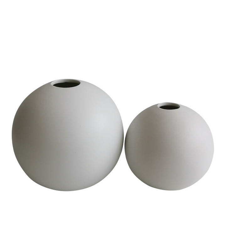 Decorative Round Ceramic Bouquets Holder Bowlift