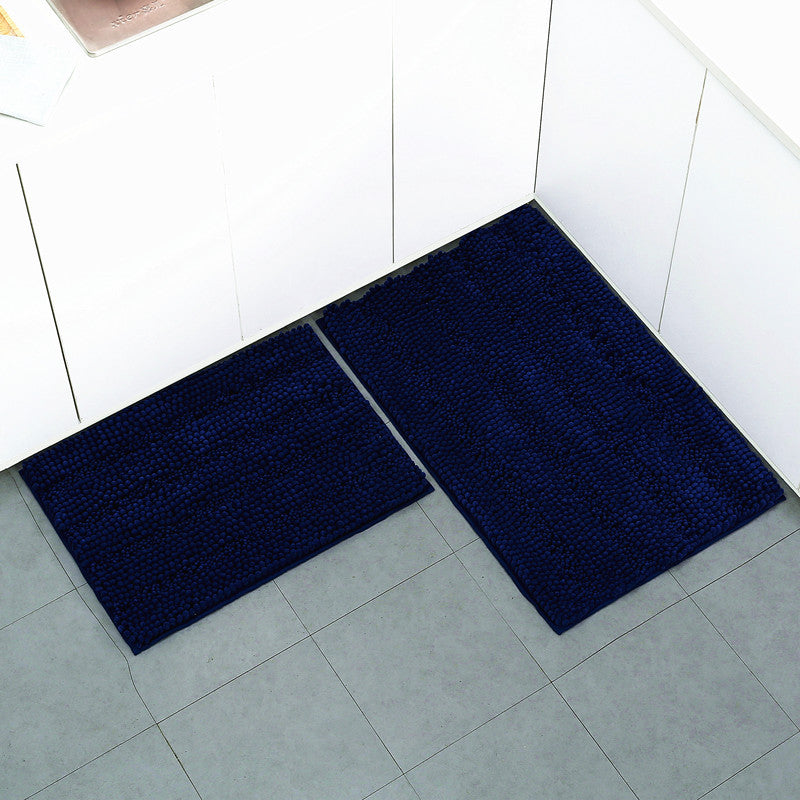 Textured Microfiber Kitchen Mat Set Bowlift