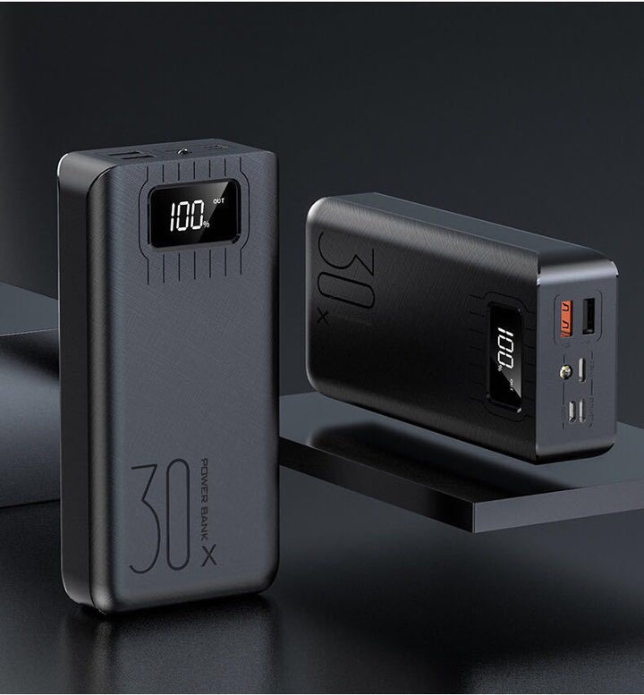 Powerful power bank with LCD display and multiple connections Bowlift
