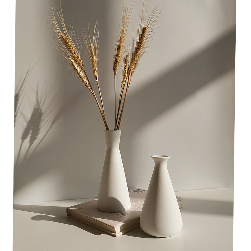 Contemporary Geometric Ceramic Vase Bowlift