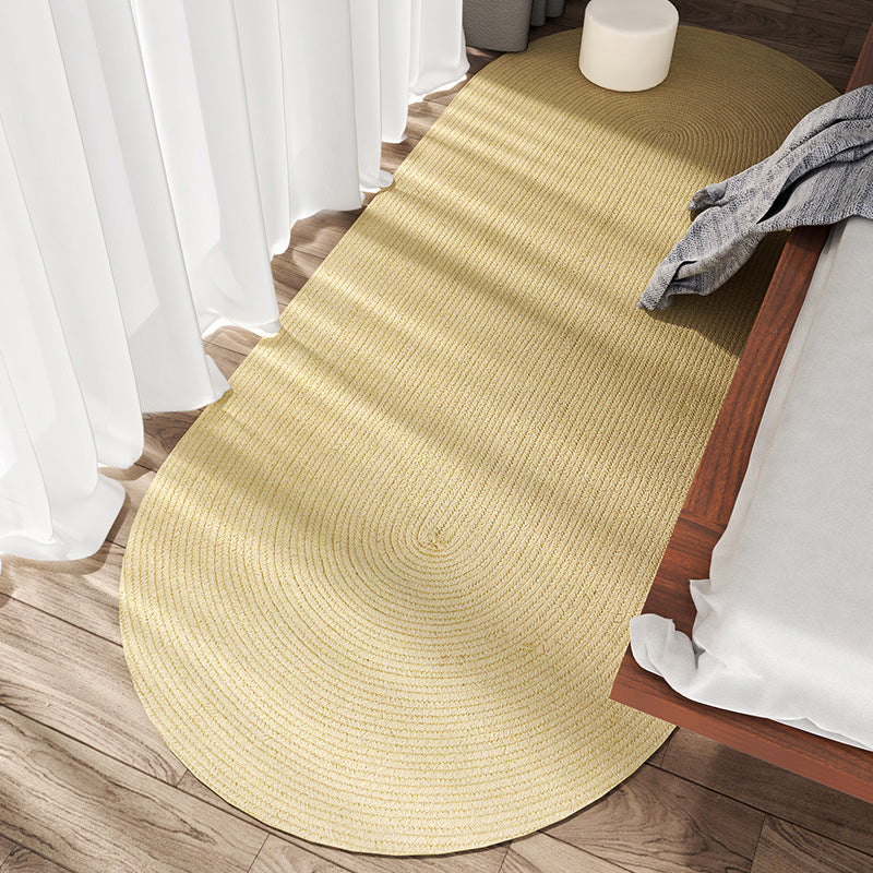 BowLift | Fine Multicolor Solid Carpet Jute Lodge Carpet Easy Maintenance Durable Carpet for Bedroom