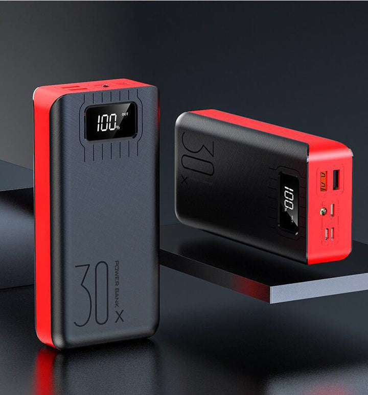 Powerful power bank with LCD display and multiple connections Bowlift