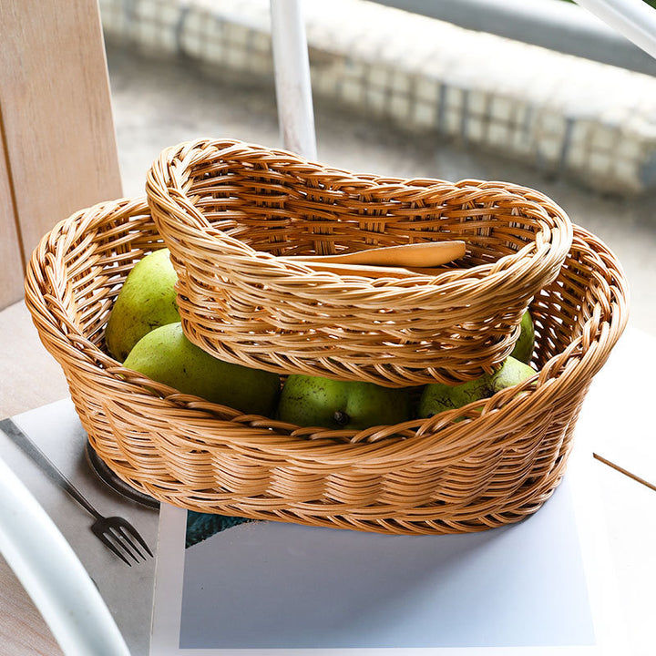 Handcrafted Decorative Woven Basket Bowlift