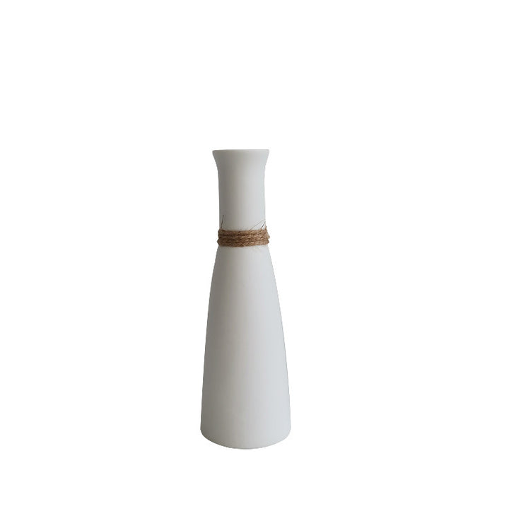 Contemporary Geometric Ceramic Vase Bowlift