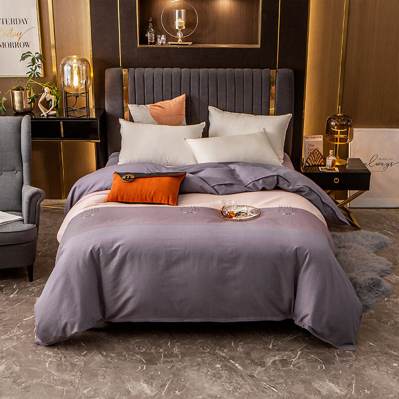 Patchwork Style Comforter Set