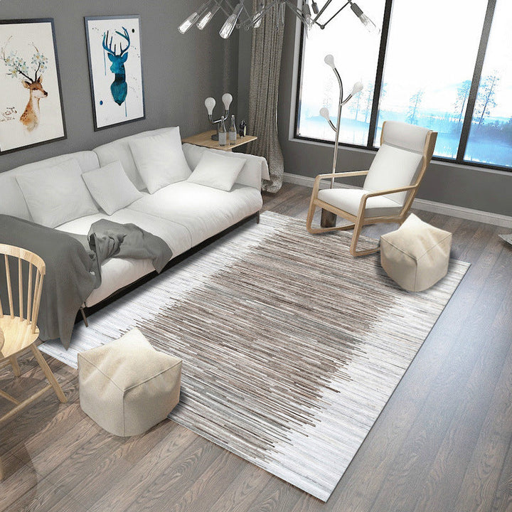 BowLift | Shabby Chic Multicolor Steampunk Rug Polypropylene Rustic Surfaces Rug Pet Friendly Washable Non-Slip Back Rug for Home